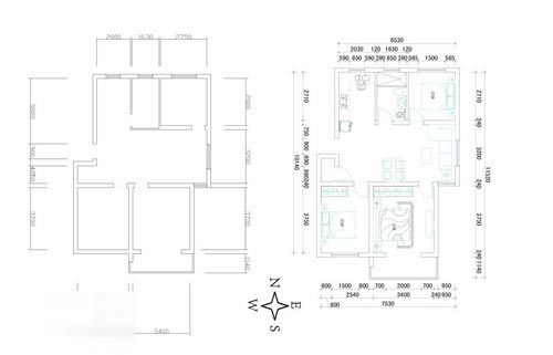 三室兩廳日式風格  綠意盎然干凈溫馨的小風情