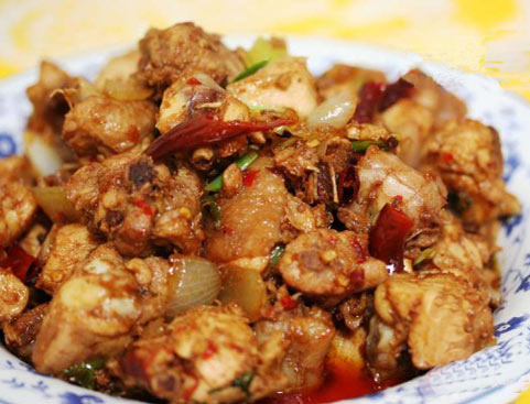 麻辣炒雞